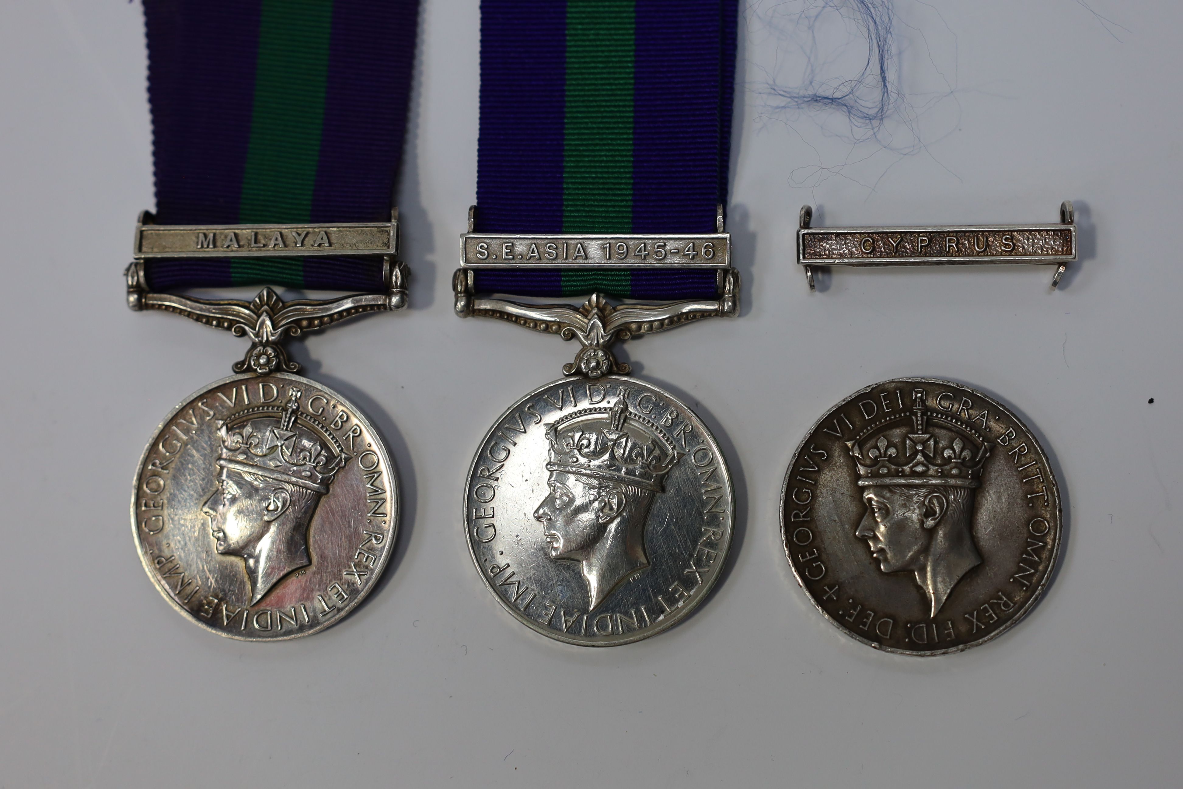 Three George VI General Service Medals